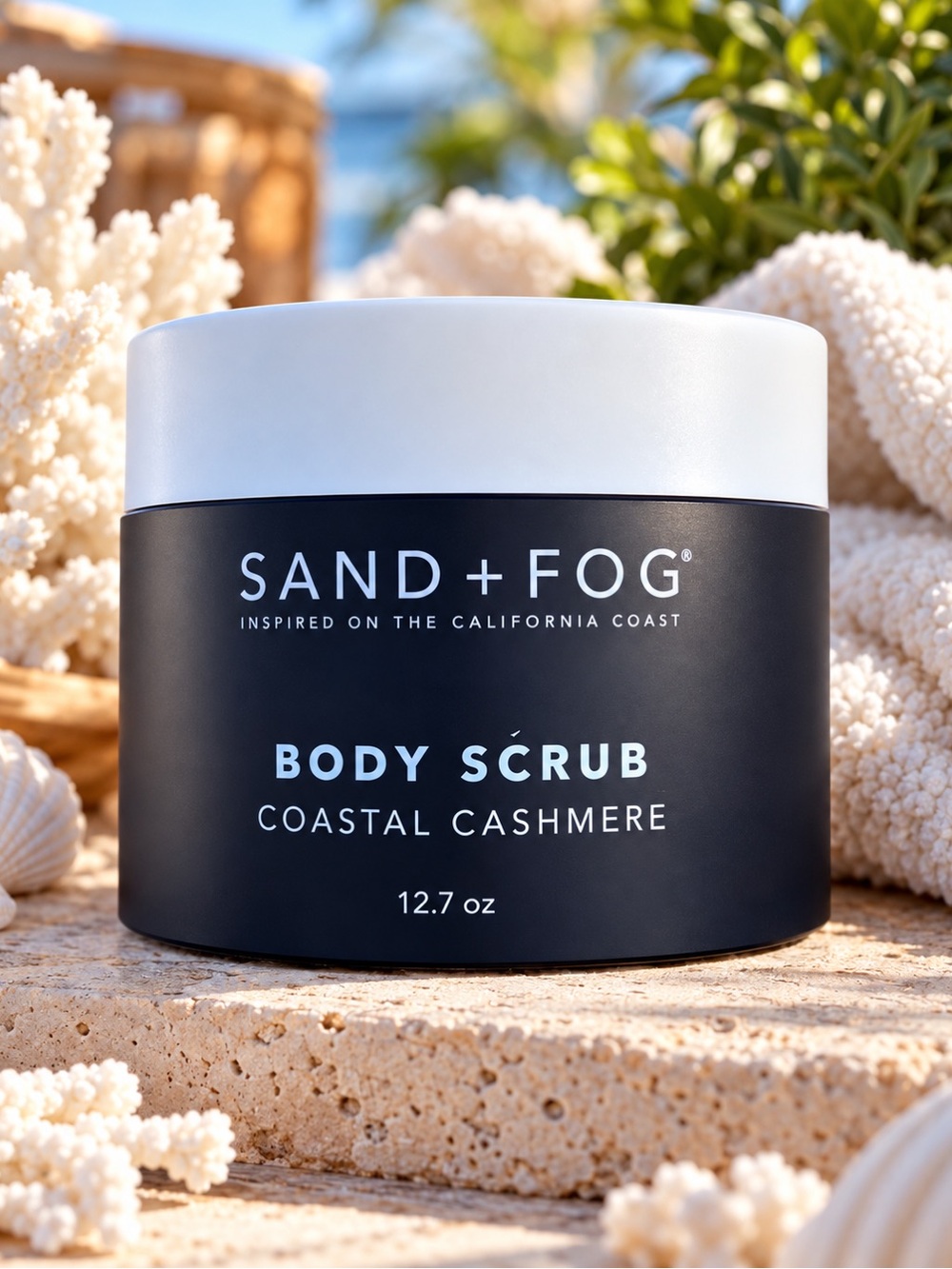 Sand + Fog Coastal Cashmere Body Scrub